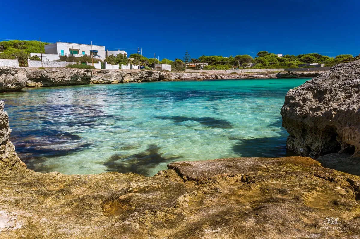 Klares Wasser an der Küste von Favignana