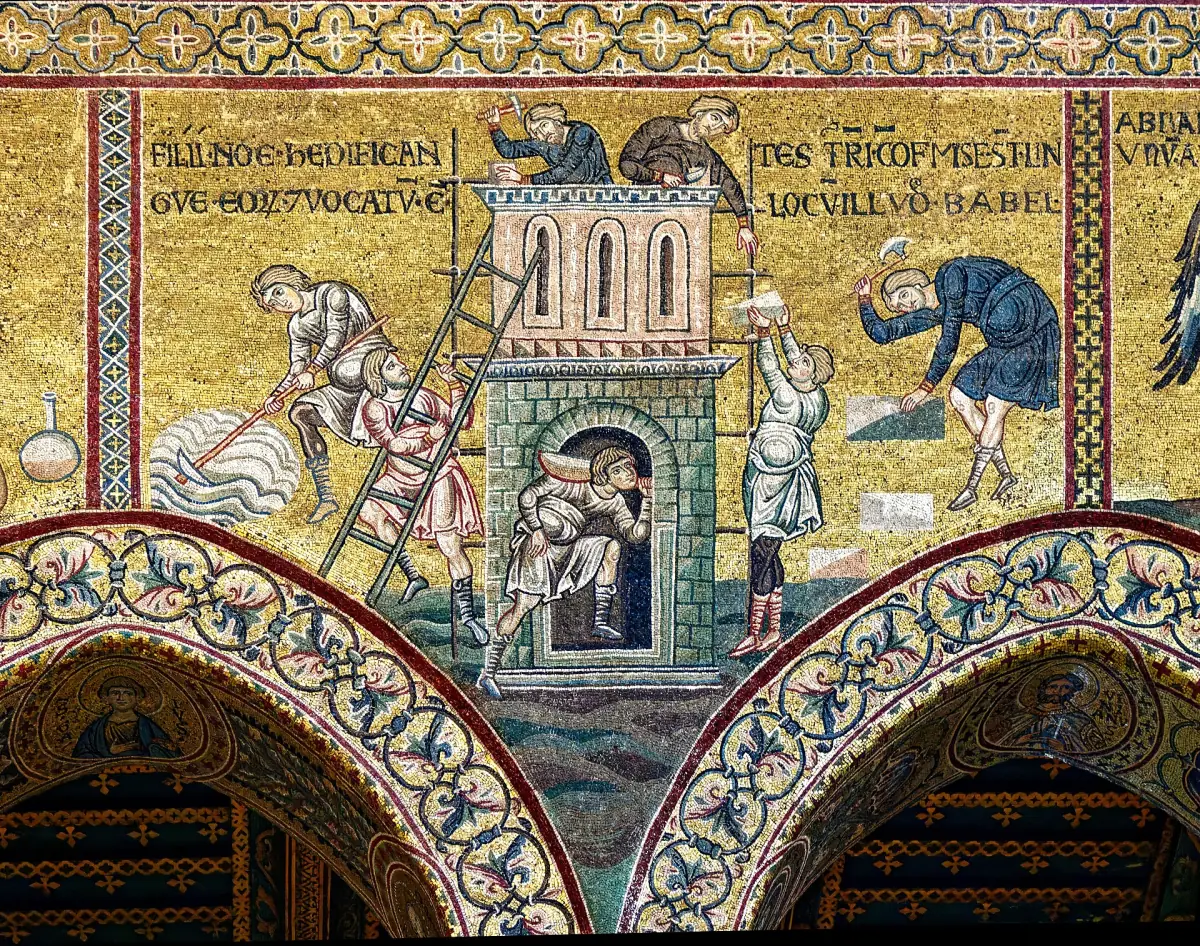 Mosaics in Monreale Cathedral