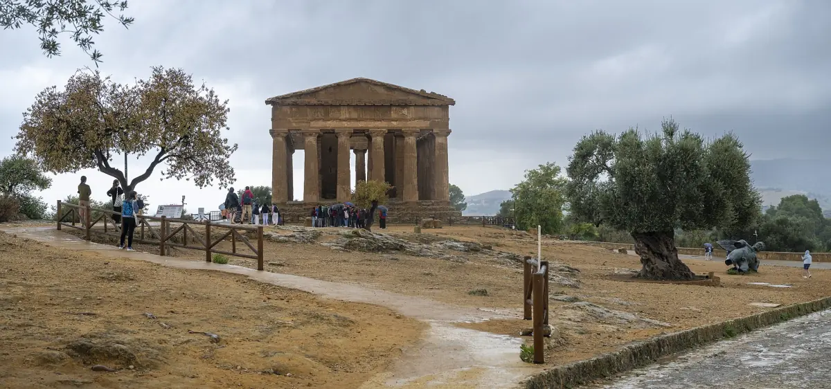 Der Concordiatempel im Tal der Tempel